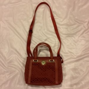 Tommy Hilfiger red mini shoulder bag